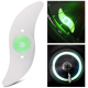 L&acirc;mpada LED verde em silicone para roda de bicicleta e motocicleta - Thumb - 1
