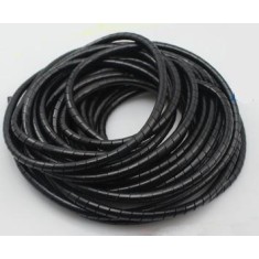 Organizador Espiral para Cabos 8 mm - Preto, 10 m