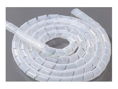 Organizador Espiral para Cabos 10 mm - Branco, 10 m - Imagem 1