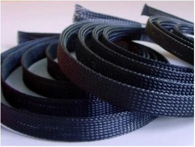Malha Tran&ccedil;ada de Nylon para Organiza&ccedil;&atilde;o de Cabos - 8 mm, por Metro - Imagem 1