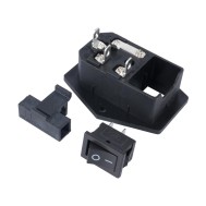 Conector de Alimenta&ccedil;&atilde;o com Chave e Fus&iacute;vel de 6 A para Makerbot