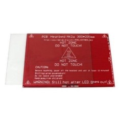 Vidro para Mesa Aquecida MK2A - 300 x 200 x 3 mm