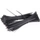 Abra&ccedil;adeiras de Nylon Pretas 3 x 100 mm - Pacote com 800 Unidades - Thumb 1
