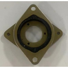 Amortecedor de Vibra&ccedil;&atilde;o em A&ccedil;o e Borracha para Motor NEMA 17 - 54 x 54 x 7 mm