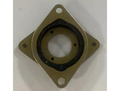 Amortecedor de Vibra&ccedil;&atilde;o em A&ccedil;o e Borracha para Motor NEMA 17 - 54 x 54 x 7 mm - Imagem 1