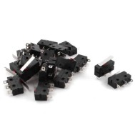 Microchave Fim de Curso SPDT de 3 Pinos - Alavanca de 28 mm, 5 A, 250 V