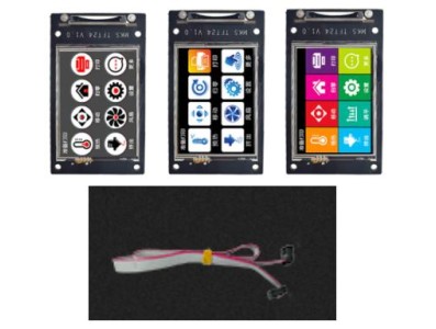 Tela Sens&iacute;vel ao Toque MKS TFT24 de 2,4 Polegadas para Impressora 3D - Imagem 1