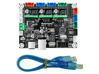 Placa Controladora MKS DLC V2.1 para CNC e Grava&ccedil;&atilde;o a Laser GRBL - Imagem 1