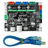 Placa Controladora MKS DLC V2.1 para CNC e Grava&ccedil;&atilde;o a Laser GRBL