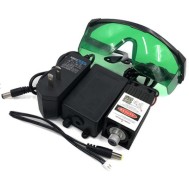 M&oacute;dulo Laser Azul-Violeta com Foco Ajust&aacute;vel - 12 V, 300 mW