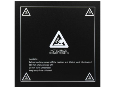 Superf&iacute;cie Adesiva para Mesa de Impressora 3D - 220 x 220 x 0,5 mm - Imagem 1