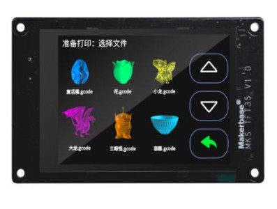 Tela Sens&iacute;vel ao Toque MKS TFT35 de 3,5 Polegadas para Impressora 3D - Imagem 1