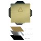 Placa Flex&iacute;vel de A&ccedil;o com PEI ENERGETIC para Prusa MK3 - 241 x 254 mm - Thumb 1