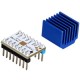 Driver de Motor de Passo TMC2208 V1.2 Branco com Dissipador - Thumb 1