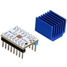 Driver de Motor de Passo TMC2208 V1.2 Branco com Dissipador