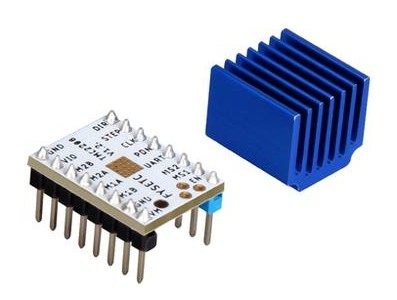 Driver de Motor de Passo TMC2208 V1.2 Branco com Dissipador - Imagem 1