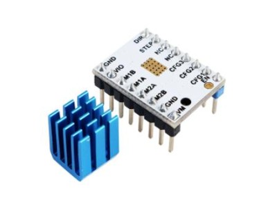 Driver de Motor de Passo TMC2100 com Dissipador - Imagem 1