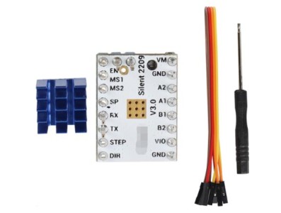 Driver de Motor de Passo TMC2209 V3.0 com Dissipador - Imagem 1