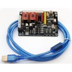 Placa Controladora CNC de 2 Eixos para Grava&ccedil;&atilde;o a Laser com Cabo