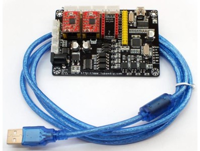Placa Controladora CNC de 2 Eixos para Grava&ccedil;&atilde;o a Laser com Cabo - Imagem 1