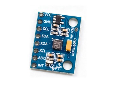 M&oacute;dulo GY-521 com MPU-6050 de 6 Eixos - Aceler&ocirc;metro e Girosc&oacute;pio - Imagem 1