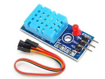M&oacute;dulo Sensor DHT11 Original ASAIR com LED e Cabo - Imagem 1