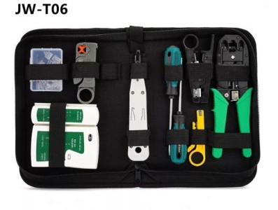 Kit de Ferramentas para Montagem e Reparo de Redes JW-T06 - Imagem 1