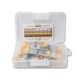 Kit com 525 Resistores de Filme Met&aacute;lico 1/4 W e 1% - 17 Valores - Thumb 1