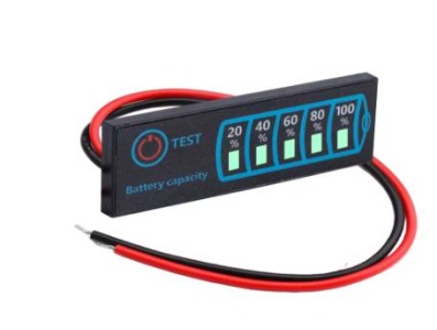 Indicador de N&iacute;vel para Bateria Chumbo-&Aacute;cido - 5 a 30 V - Imagem 1