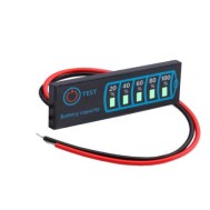 Indicador de N&iacute;vel para Bateria Chumbo-&Aacute;cido - 5 a 30 V