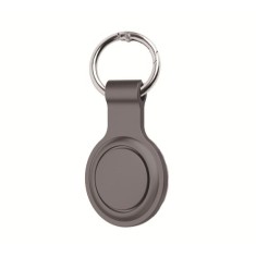 Chaveiro de Silicone Preto para Apple AirTag