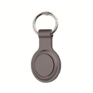 Chaveiro de Silicone Preto para Apple AirTag