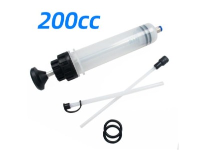 Seringa Manual para Transfer&ecirc;ncia e Extra&ccedil;&atilde;o de Fluidos Automotivos - 200 ml - Imagem 1