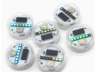 M&oacute;dulo LED Piscante Multicolorido para Fidget Spinner - sem Bateria - Imagem 1