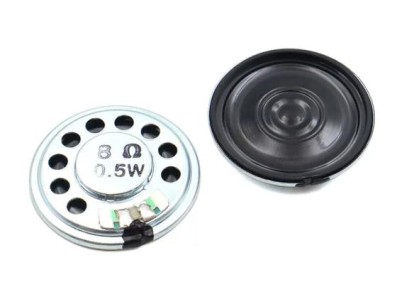 Mini Alto-Falante Magn&eacute;tico de 29 mm - 8 &Omega;, 0,5 W - Ultrafino - Imagem 1