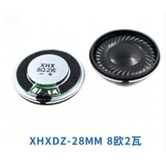 Mini alto-falante ultrafino com di&acirc;metro de 28 mm 8R2 W