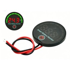 M&oacute;dulo Indicador de bateria LED Medidor de tens&atilde;o Indicador de carga de energia indicador de carga de...