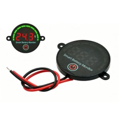 M&oacute;dulo Indicador de bateria led medidor de tens&atilde;o indicador de carga de energia &aacute;cido/l&iacute;tio indicador de...