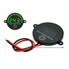M&oacute;dulo Indicador de bateria led medidor de tens&atilde;o indicador de carga de energia &aacute;cido/l&iacute;tio indicador de...