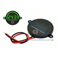 M&oacute;dulo Indicador de bateria led medidor de tens&atilde;o indicador de carga de energia &aacute;cido/l&iacute;tio indicador de...