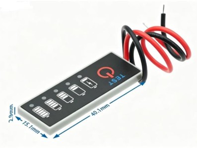 Bateria de l&iacute;tio Indicador de n&iacute;vel de inteligente 4S 14,8 V 16,8 V - Imagem 1