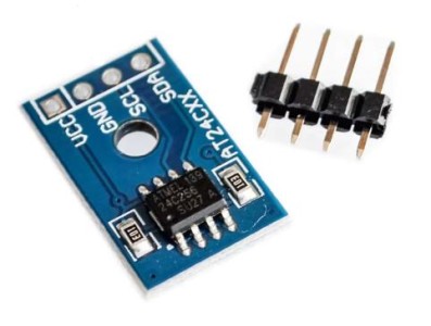 M&oacute;dulo de armazenamento EEPROM de interface AT24C256 I2C - Imagem 1