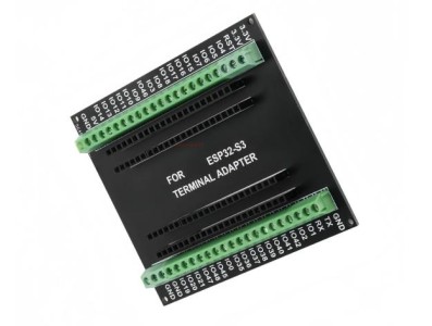 Adaptador de terminal ESP32-S3 44PIN preto - Imagem 1
