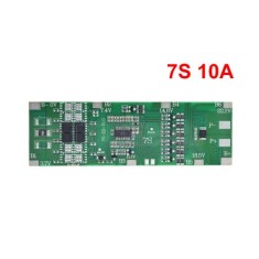 Placa a bateria do li-&iacute;on 18650 de 7S 10 A BMS protege a com fun&ccedil;&atilde;o de equil&iacute;brio