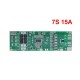 Placa a bateria do li-&iacute;on 18650 de 7S 15 A BMS protege a com fun&ccedil;&atilde;o de equil&iacute;brio - Thumb 1