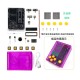 Kit Pixel console de jogos s 51 Microcontrolador Eletr&ocirc;nico DIY kit de Pr&aacute;tica de Solda Verde + Roxo - Thumb 1