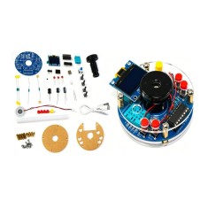 Tela kit eletr&ocirc;nico de umidificador USB com Oled de temperatura e umidade Solda kit de pr&aacute;tica