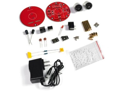 Kit eletr&ocirc;nico de suspens&atilde;o ultrass&ocirc;nica DIY kit de levita&ccedil;&atilde;o ultrass&ocirc;nica com plugue americano - Imagem 1