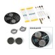 Bateria kit de girosc&oacute;pio girat&oacute;rio LED DIY kit de pr&aacute;tica de soldagem de projeto de soldagem (com ) - Thumb 1