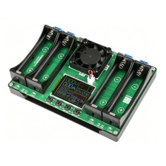 Bateria de l&iacute;tio Testador de resist&ecirc;ncia interna de 4 canais 18650 M&oacute;dulo de testador de capacidade de tipo-C